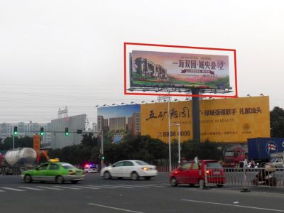 汕头市汕汾路与泰山路交界处西南侧广告位